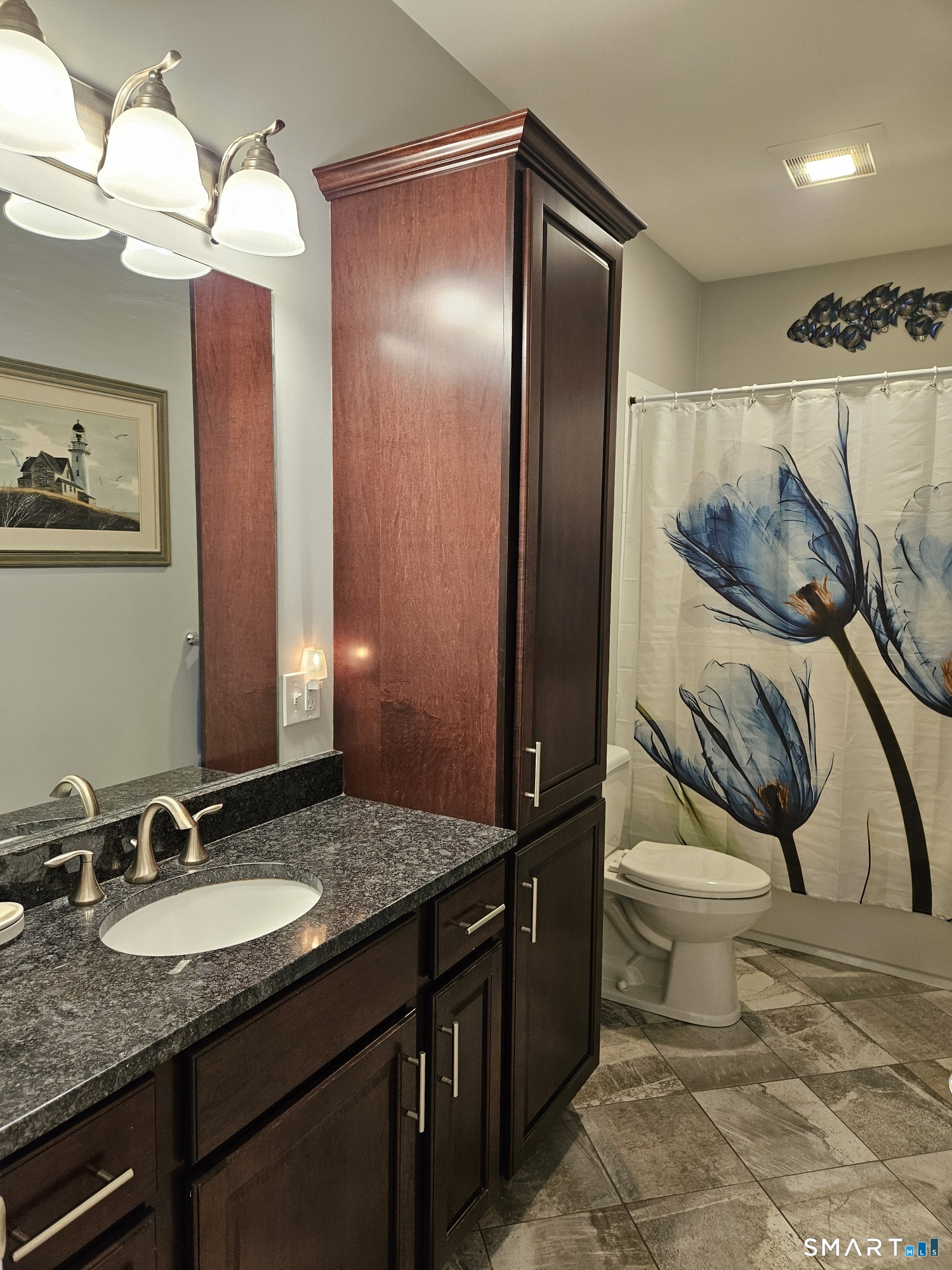 11 North Court, Unit 11 Colchester, CT 06415 - Photo 6 of 36 Guest full bathroom with granite and tile floor