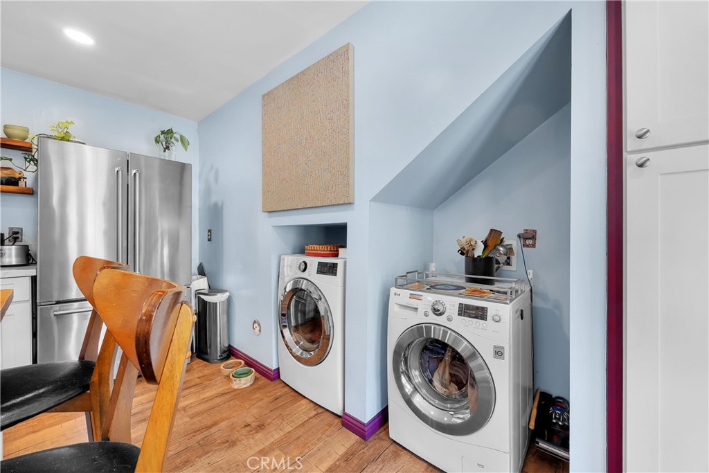 5341 Monterey Road Los Angeles, CA 90042 - Photo 13 of 40 laundry in kitchen