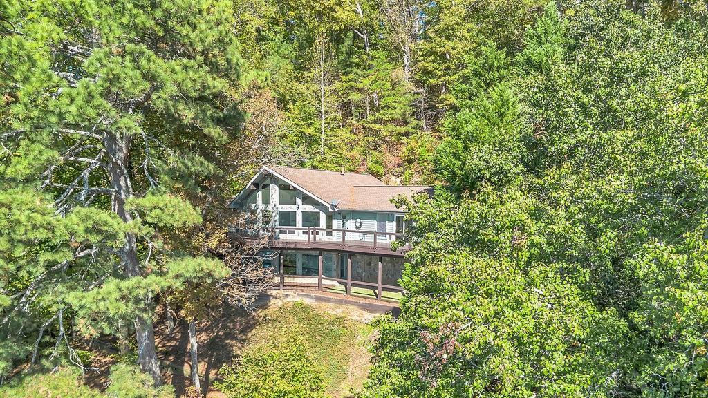 front view of a house with a small yard