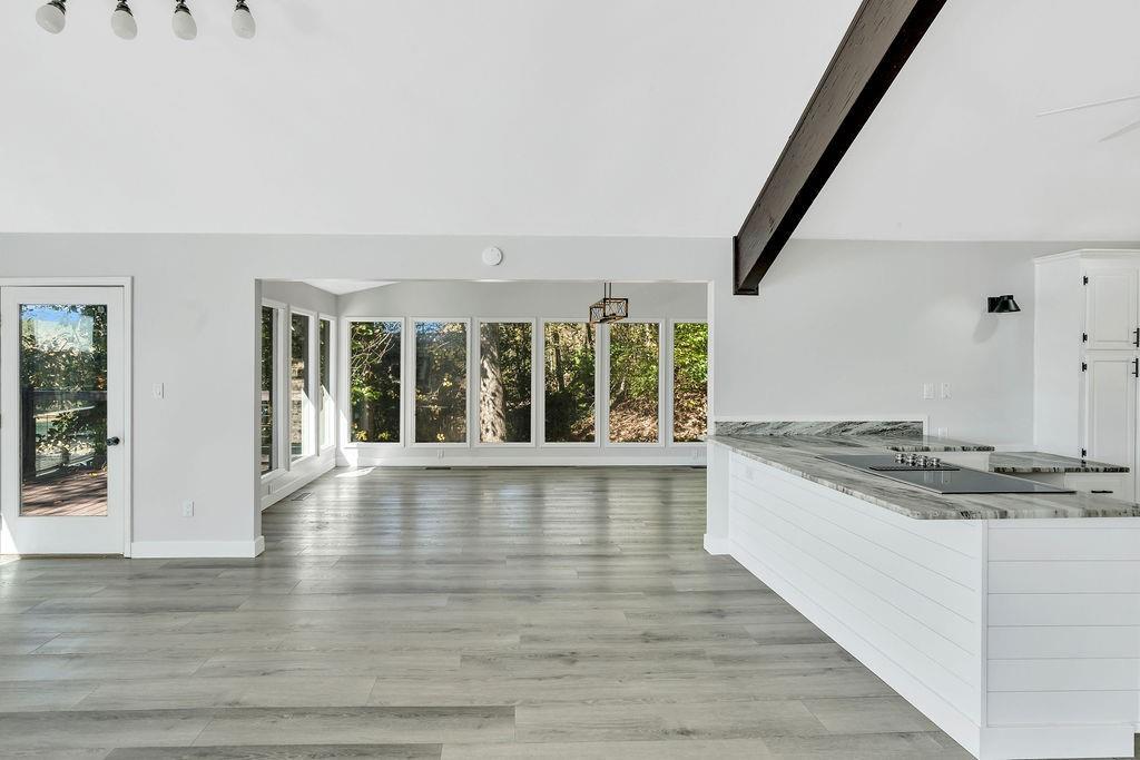 357 John's Way Talking Rock, GA 30175 - Photo 12 of 63 a view of a kitchen with granite countertop a stove top oven
