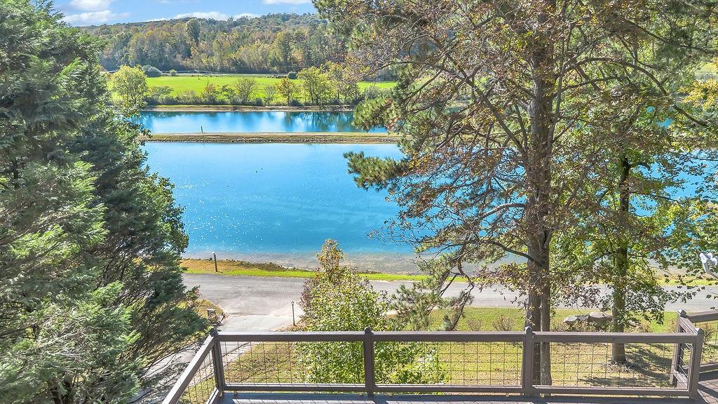 357 John's Way Talking Rock, GA 30175 - Photo 49 of 63 a view of a lake from a balcony
