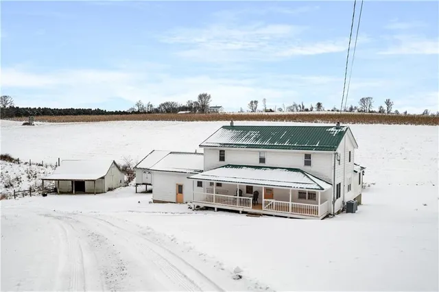 a view of a city from a terrace