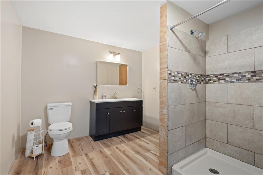 1575 Windows Road Smicksburg, PA 16256 - Photo 30 of 35 a bathroom with a sink a toilet and shower