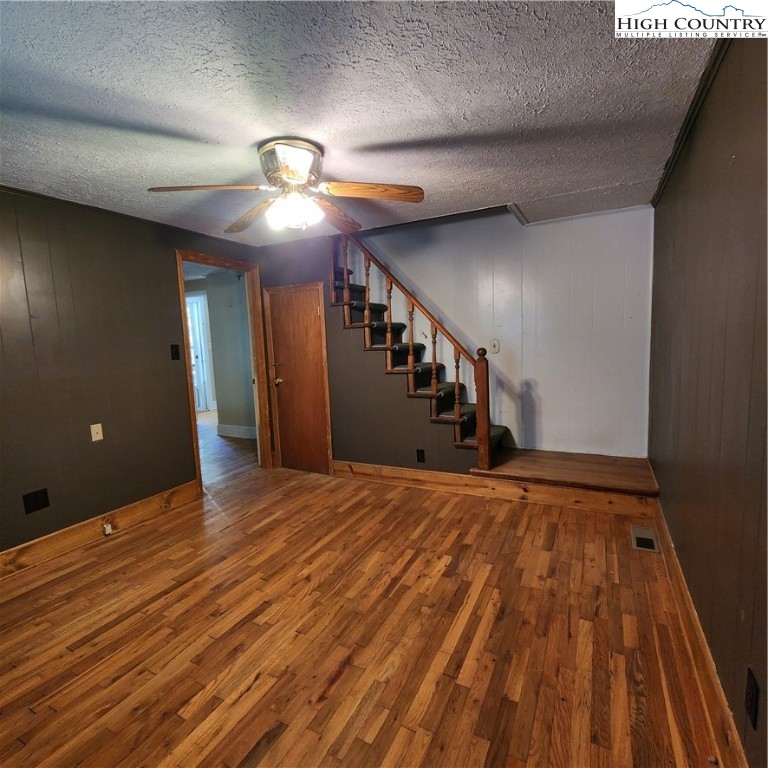 336 Willowdale Church Road Vilas, NC 28692 - Photo 18 of 35 a view of a livingroom with wooden floor