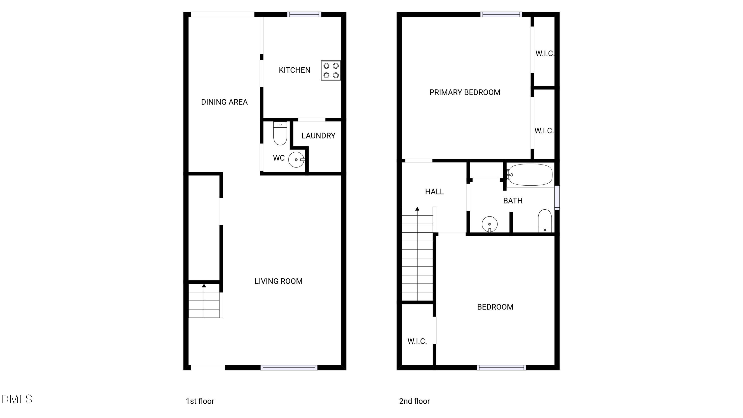 3737 Jamestown Circle Raleigh, NC 27609 - Photo 14 of 14 a picture of a floor plan