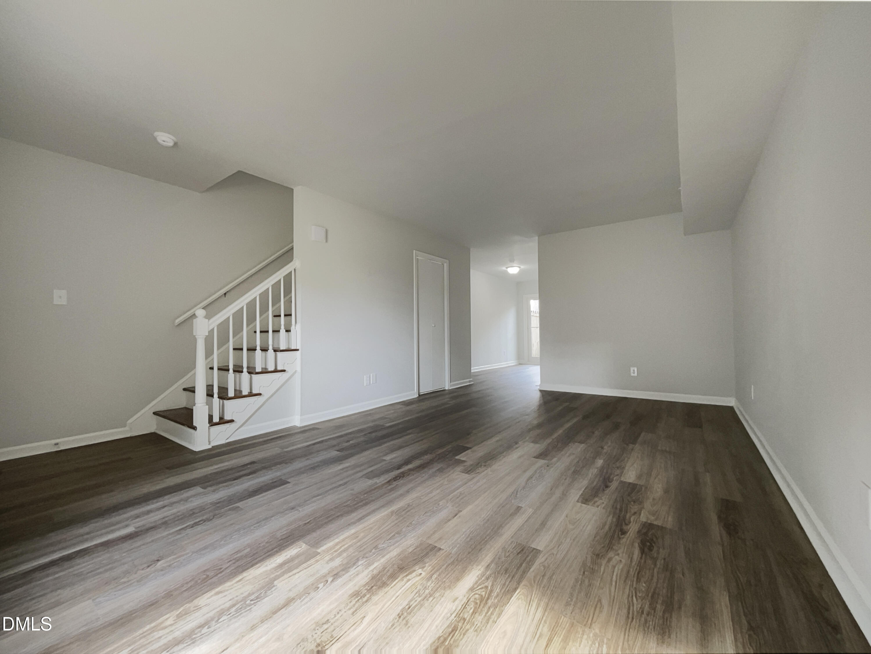 3737 Jamestown Circle Raleigh, NC 27609 - Photo 10 of 14 a view of an empty room and wooden floor