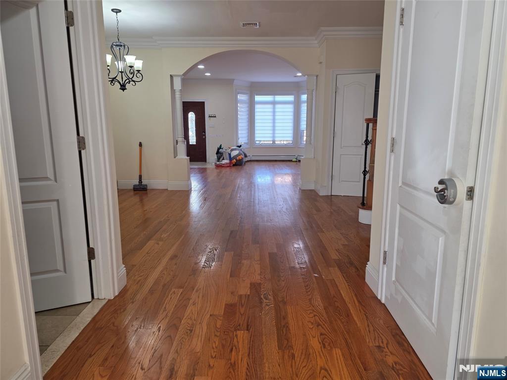 336 Roff Avenue, Unit A Palisades Park, NJ 07650 - Photo 2 of 9 wooden floor in a gallery