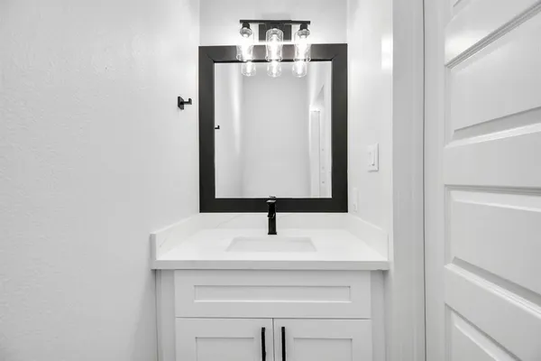 a sink view of a bathroom