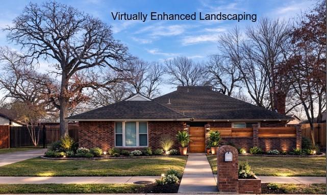 2109 Oakmeadow Street Bedford, TX 76021 - Photo 2 of 31 Virtually Enhanced Landscaping-