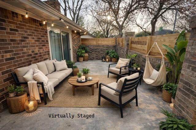 2109 Oakmeadow Street Bedford, TX 76021 - Photo 3 of 31 Virtually Staged private patio
