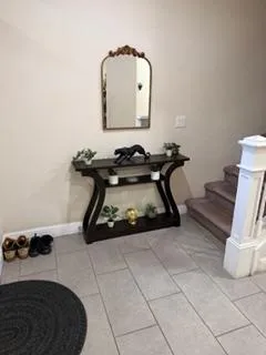 a kitchen with lots of counter top space