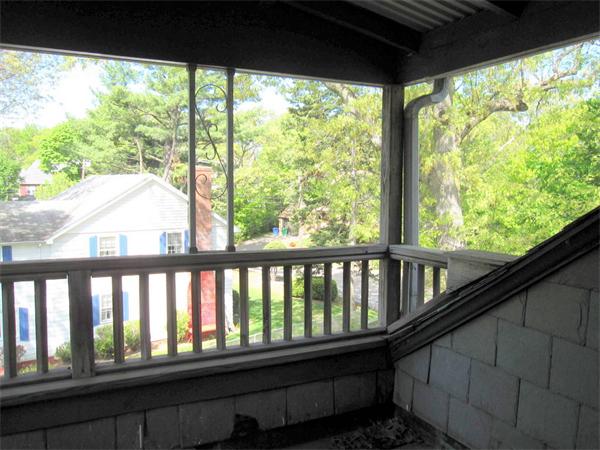 2-4 Evergreen Avenue Newton, MA 02466 - Photo 10 of 23 a city view from a balcony