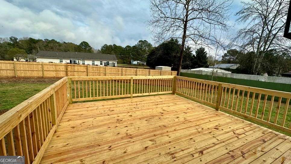 2095 4 Notch Road Carrollton, GA 30116 - Photo 47 of 53 a view of balcony with wooden floor and fence