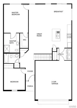 $322,000 | 2304 Hank's Close, Unit 172 STB, Washington, MO 63090