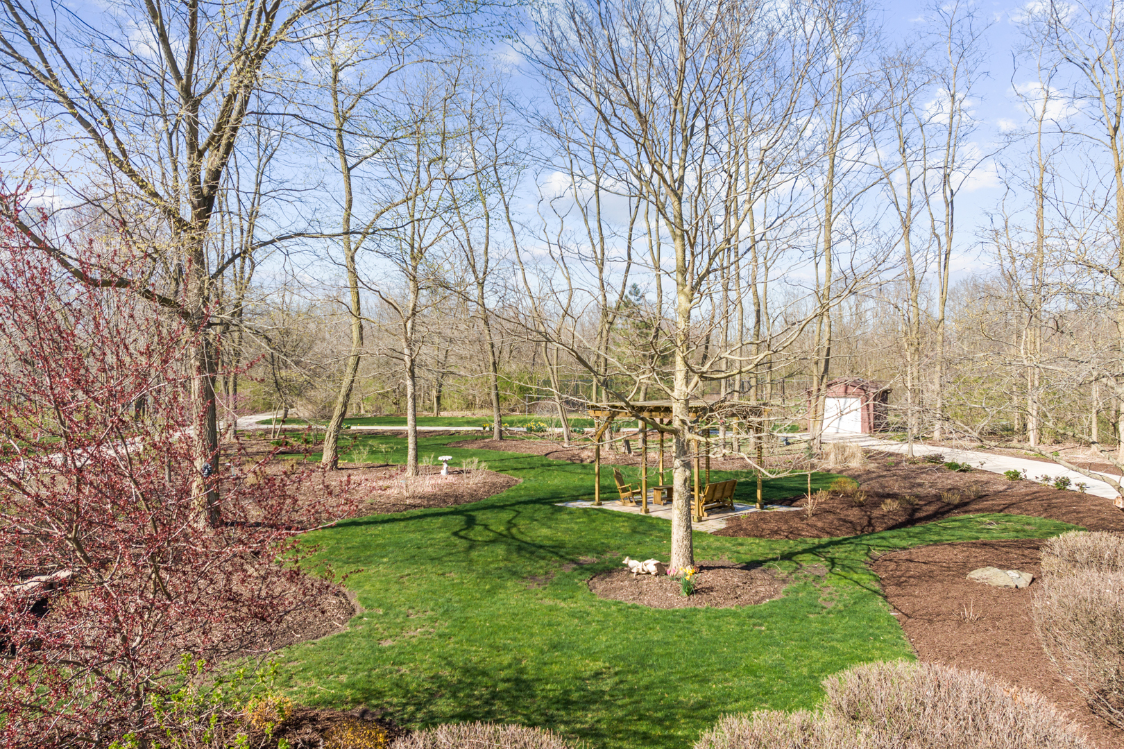 4965 Cemetery Road Morris, IL 60450 - Photo 14 of 82 a view of a park with large trees