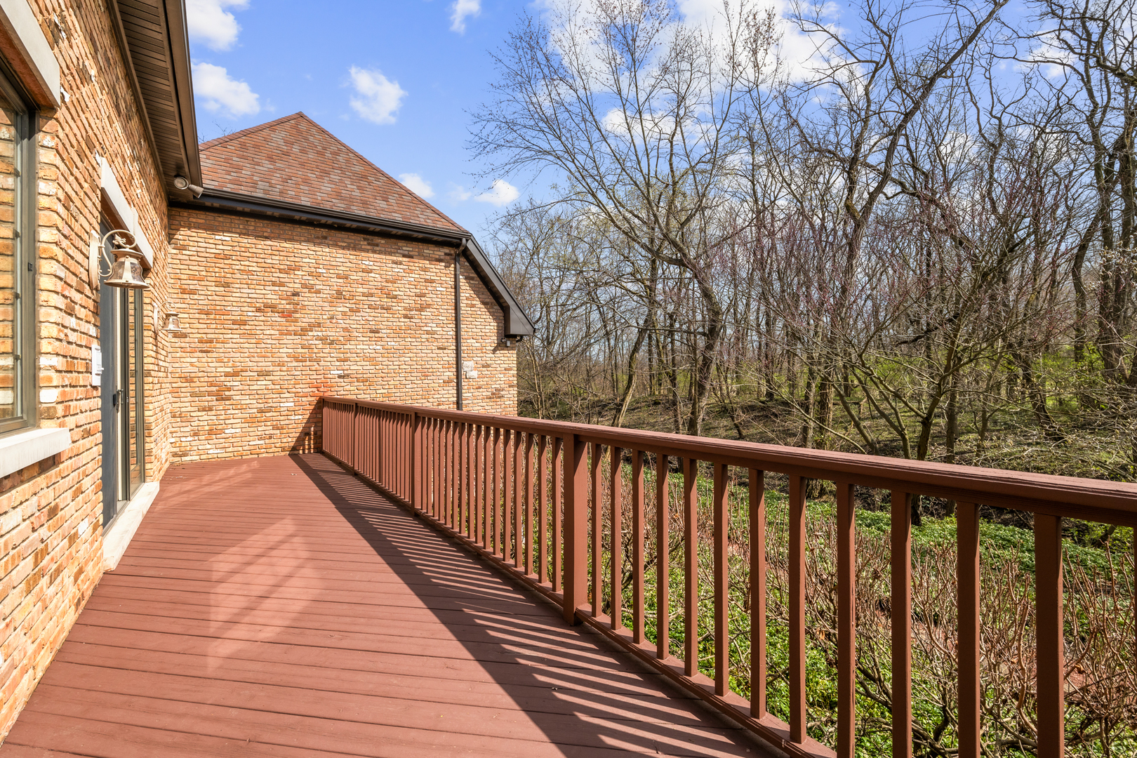 4965 Cemetery Road Morris, IL 60450 - Photo 61 of 82 a view of balcony with wooden floor and fence