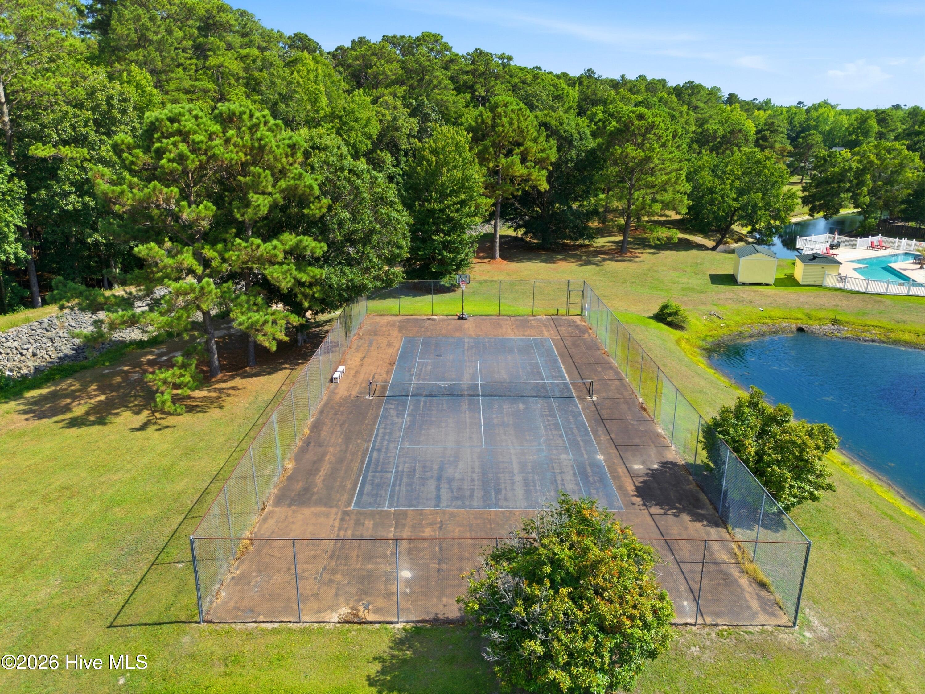 117 Cedar Tree Lane Southwest Calabash, NC 28467 - Photo 46 of 48 Tennis court.