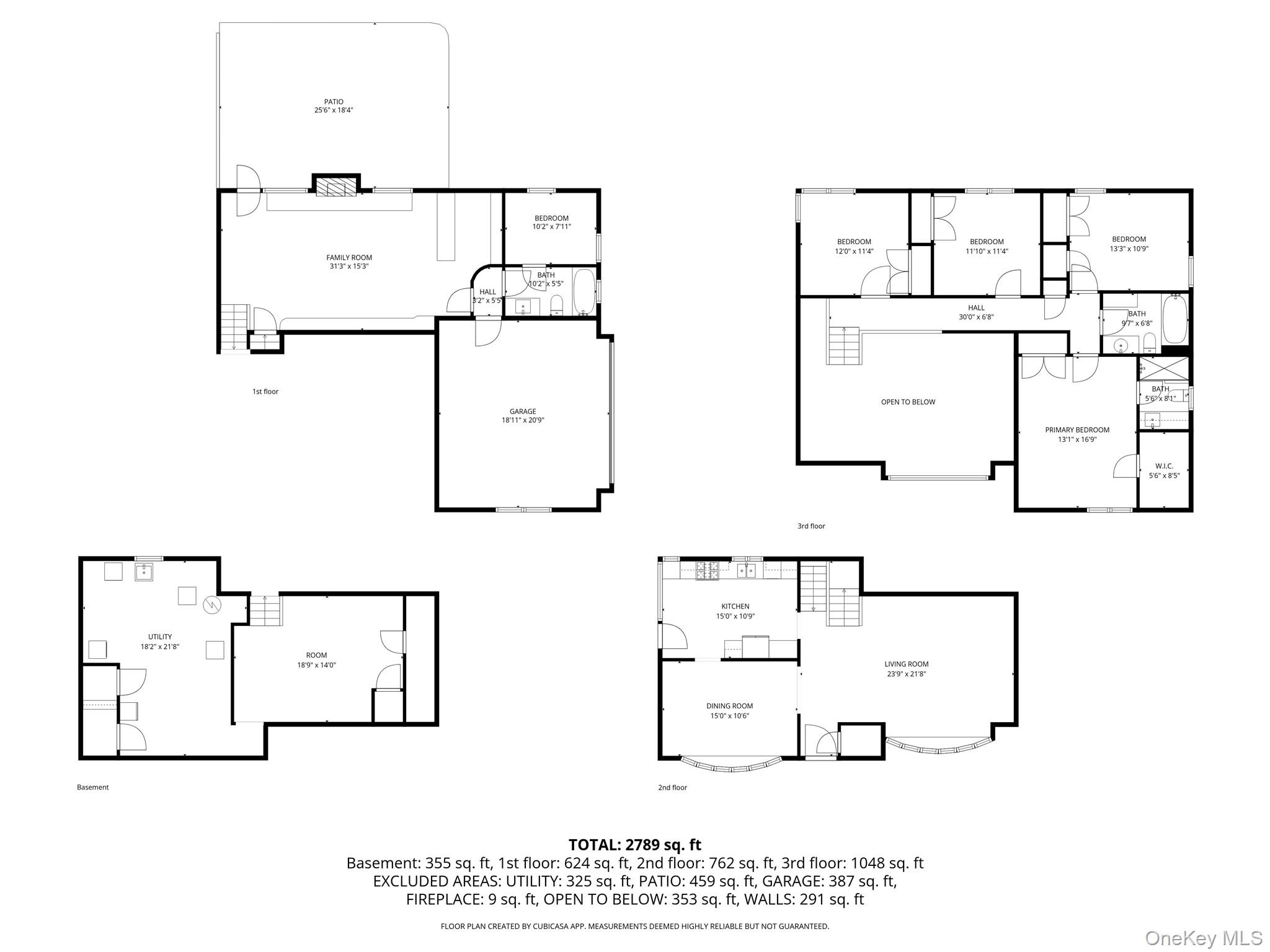 7 Carlton Lane Rye Brook, NY 10573 - Photo 44 of 44 Entire House Floor Plan