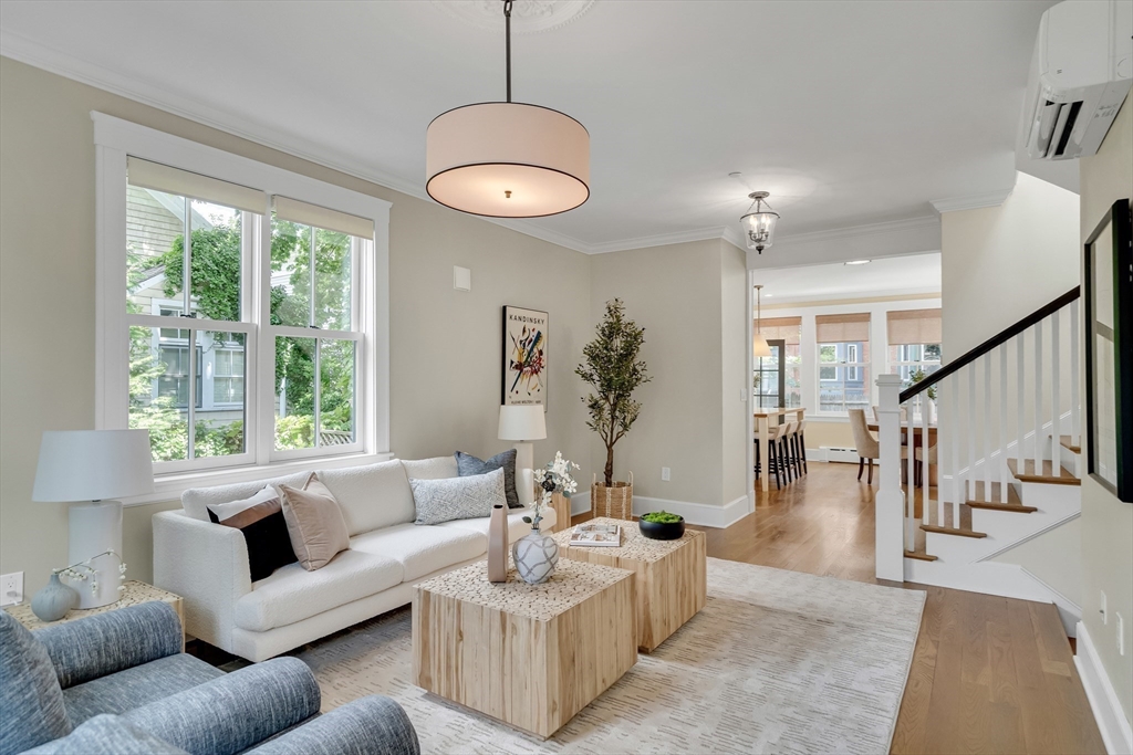 2 Percy Place Cambridge, MA 02139 - Photo 5 of 37 a living room with furniture and wooden floor
