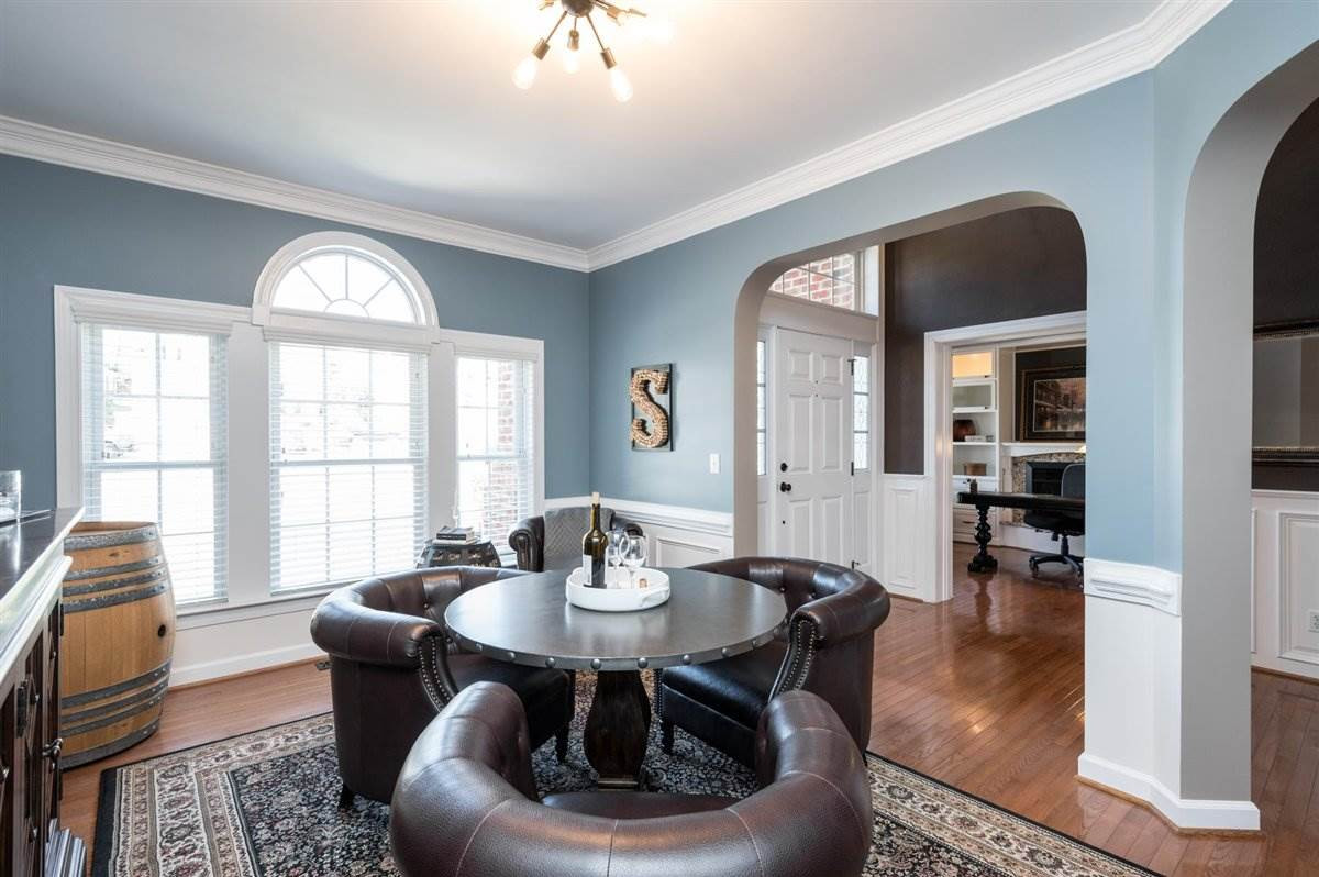 3100 Pyxis Court Raleigh, NC 27614 - Photo 10 of 30 The owner turned this traditional Dining Room space into a wine lovers haven. How will you use it? Dining Room/Wine Room