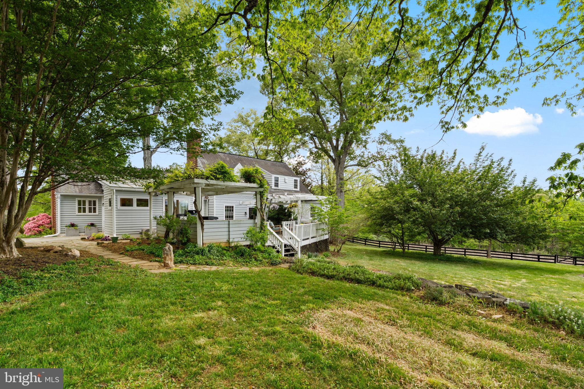 324 North Blue Ridge Turnpike Madison, VA 22727 - Photo 42 of 75 a view of a house with a big yard plants and large trees