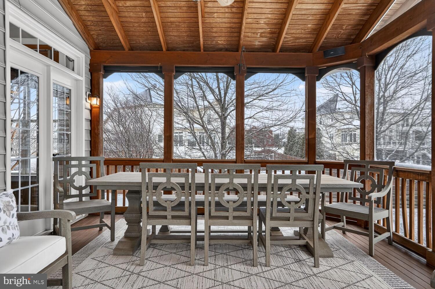 43024 La Riva Drive Ashburn, VA 20148 - Photo 26 of 63 a view of a chairs and table in the balcony
