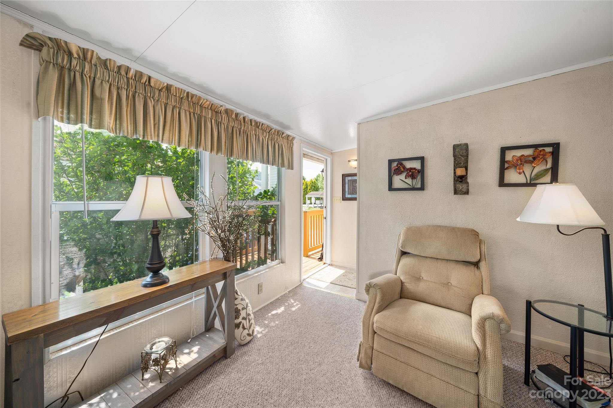 230 Pike Point Waynesville, NC 28785 - Photo 6 of 30 a living room with furniture and a large window