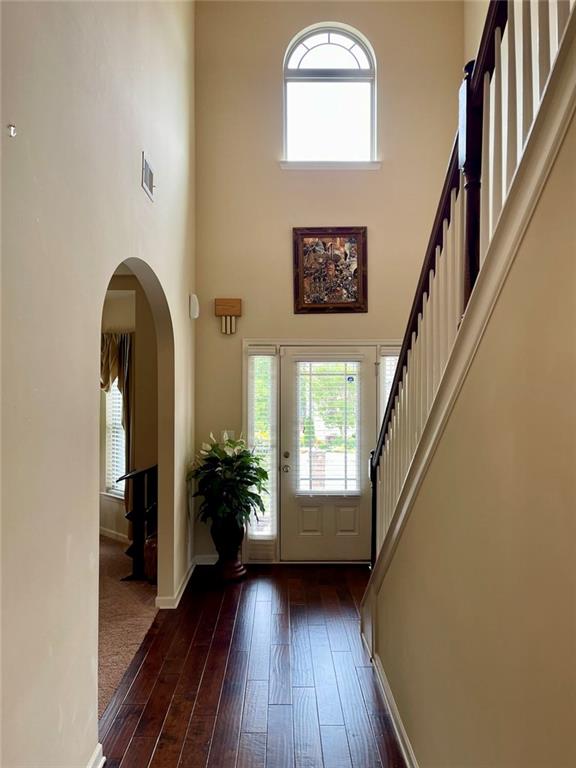 12155 Centerra Drive Hampton, GA 30228 - Photo 4 of 31 a view of entryway with wooden floor