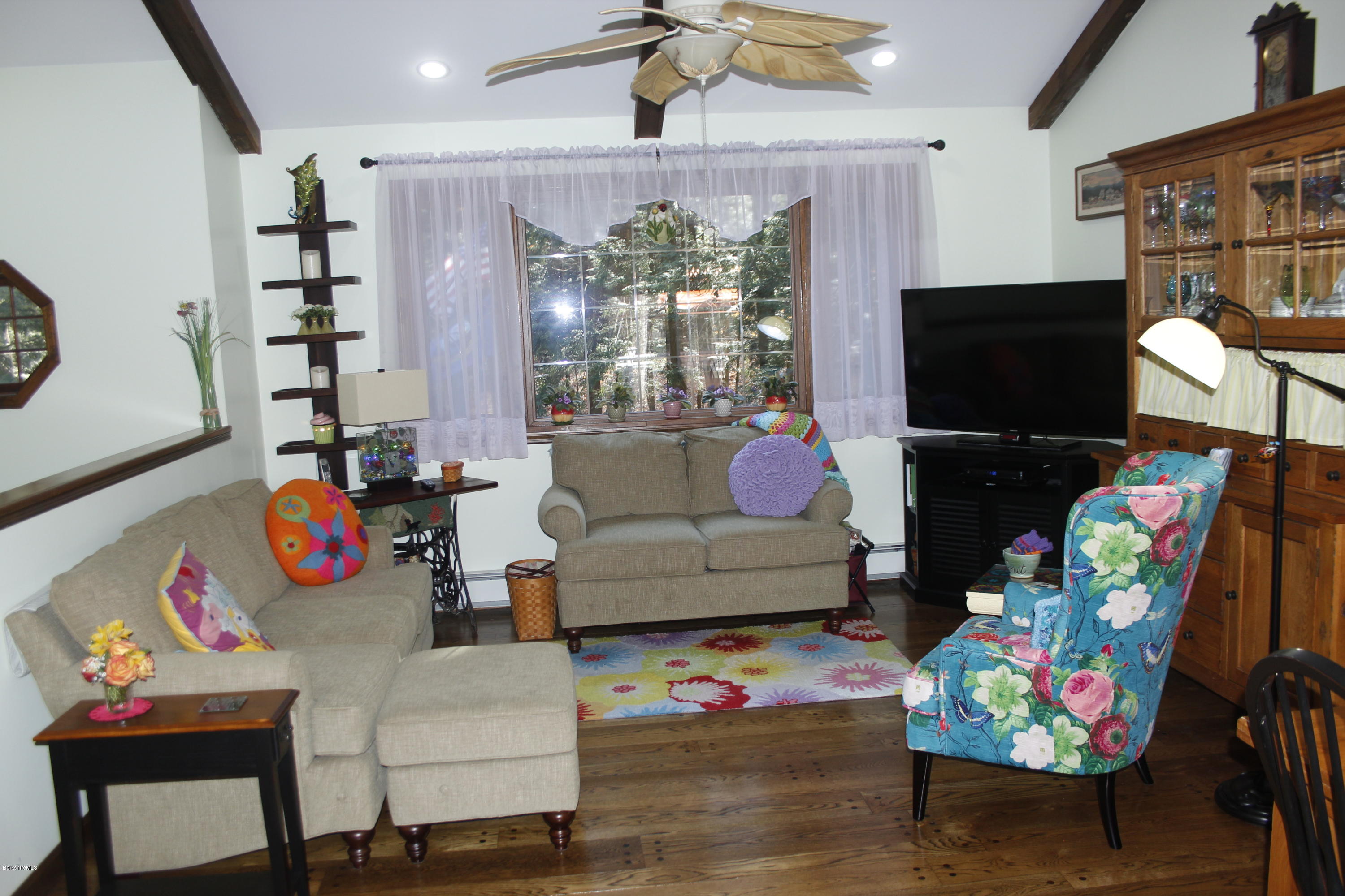 274 Barker Road Pittsfield, MA 01201 - Photo 3 of 20 Cathedral Ceiling Living Room