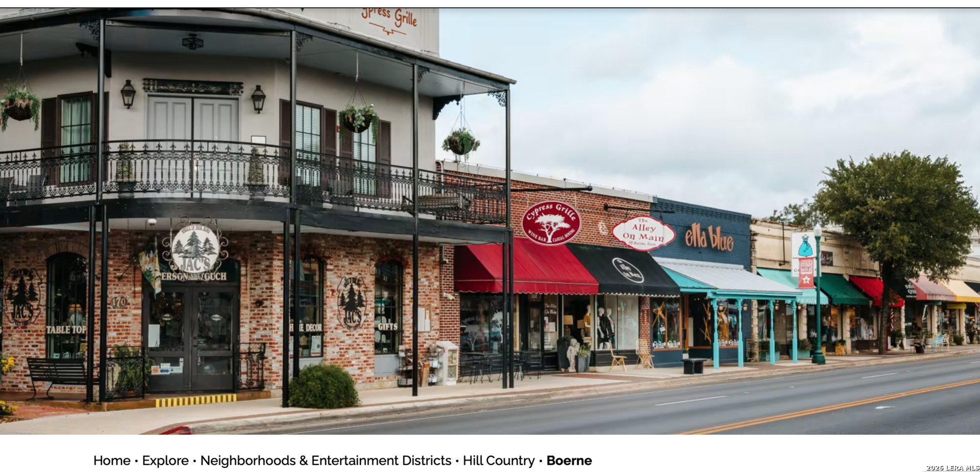 327 Ebner Street, Unit B Boerne, TX 78006 - Photo 21 of 21 a view of a stores