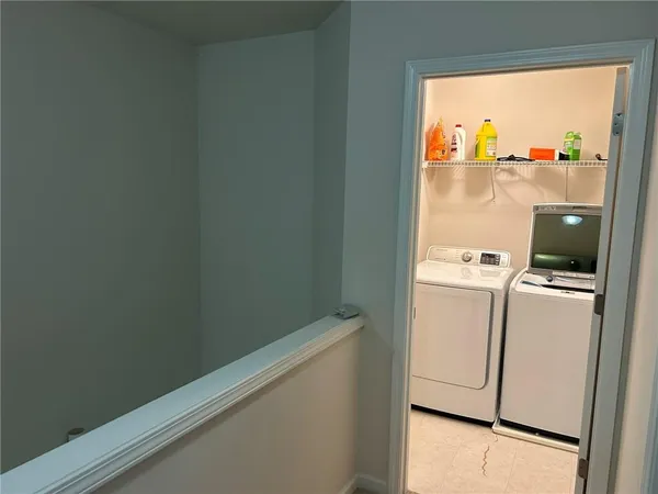 a room with storage and utility