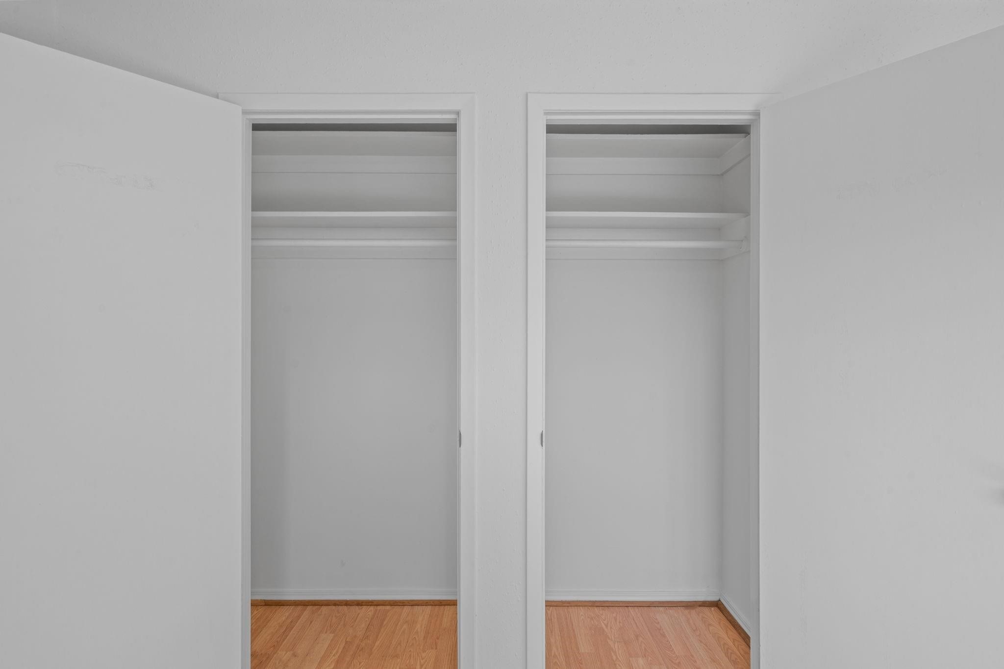 1849 Marshall Street, Unit 9 Houston, TX 77098 - Photo 14 of 22 Two Closets in Primary Bedroom
