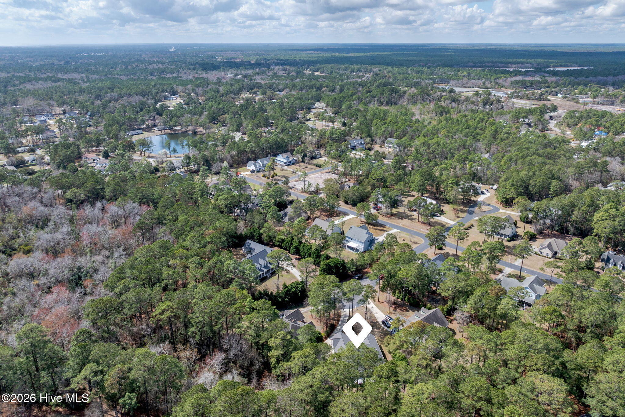 205 East Loon Court Hampstead, NC 28443 - Photo 53 of 68 aerials-high-pass-03