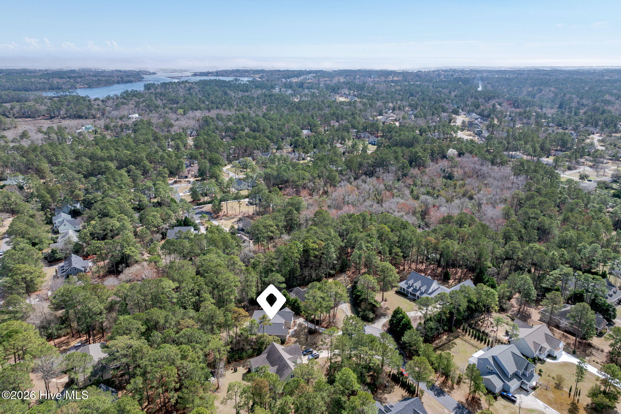 205 East Loon Court Hampstead, NC 28443 - Photo 54 of 68 aerials-high-pass-04