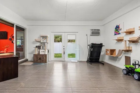 a view of livingroom with furniture and wooden floor