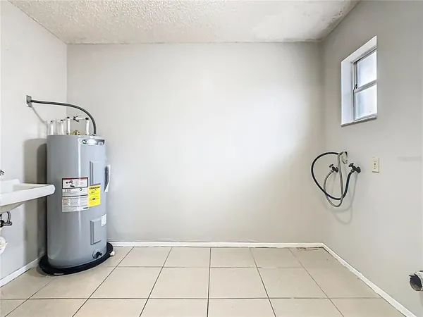 a view of a black gate