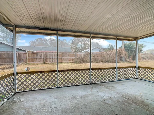 a view of a porch