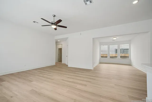 wooden floor in an empty room