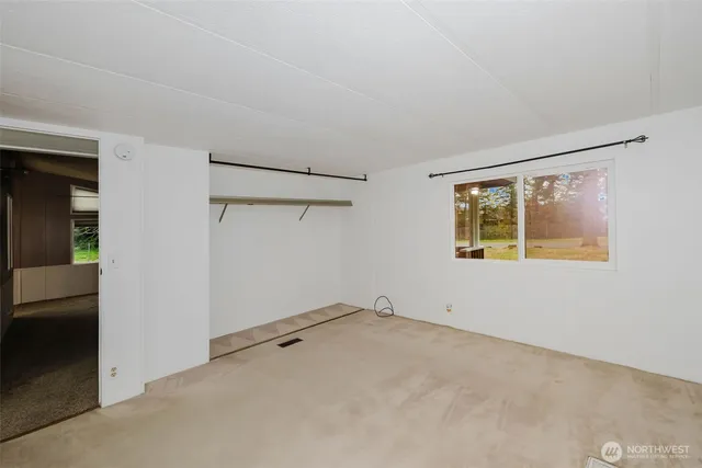 a view of empty room