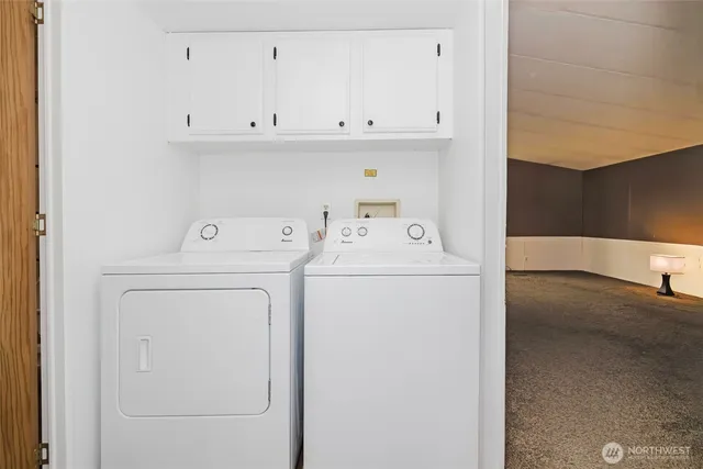 a view of washer and dryer