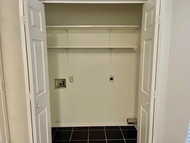 a close view of closet