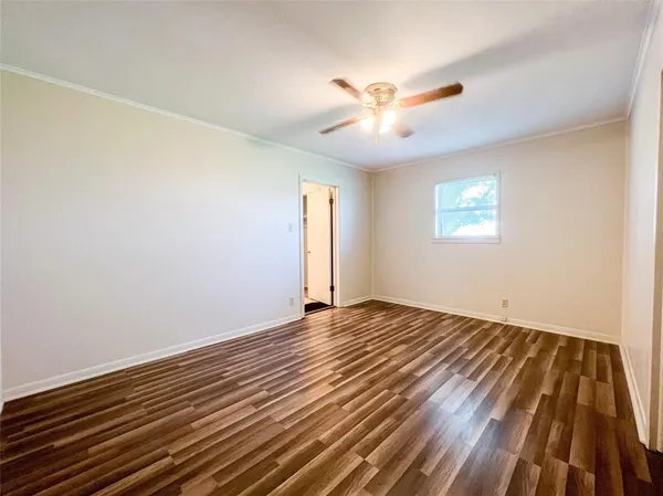 wooden floor in an empty room