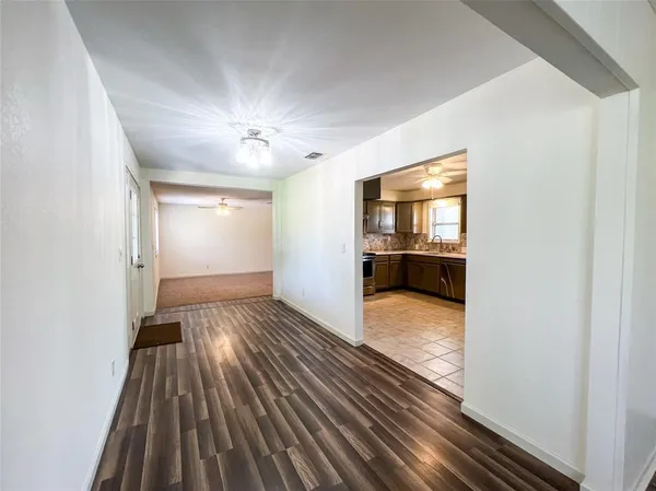 wooden floor in an empty room