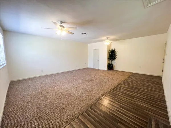 a view of empty room