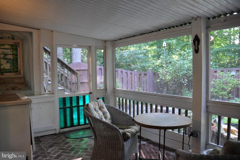 5708 Kirkham Court Springfield, VA 22151 - Photo 13 of 28 Screen Porch - Enjoy your tranquil backyard!