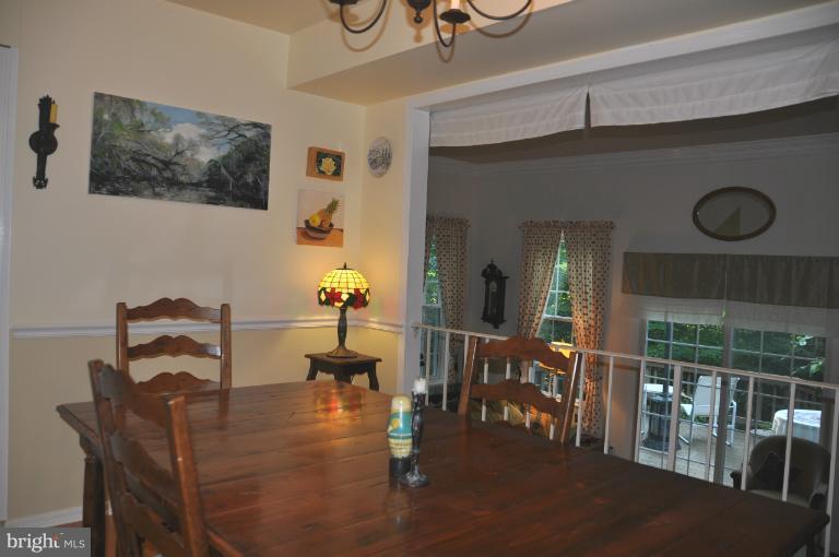 5708 Kirkham Court Springfield, VA 22151 - Photo 7 of 28 Dining Room Overlooking Living Room