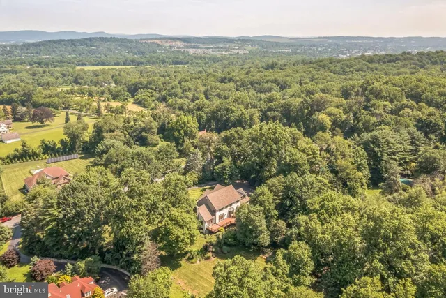 a view of lake and mountain