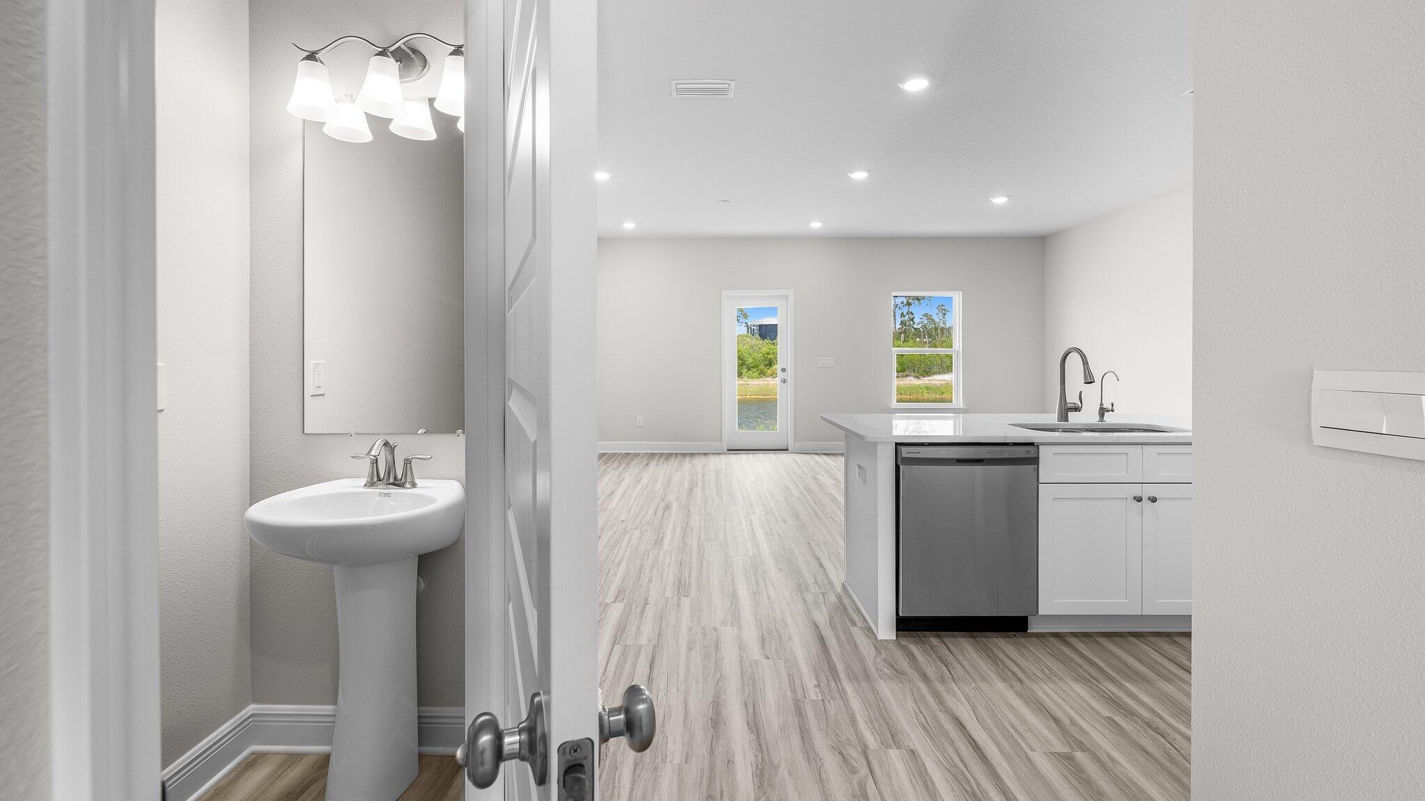 35 Hatton Court Santa Rosa Beach, FL 32459 - Photo 9 of 14 a kitchen with sink and refrigerator