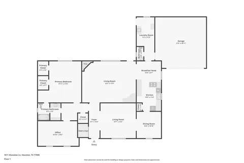 $229,500 | 1011 Manatee Lane, Houston, TX 77090