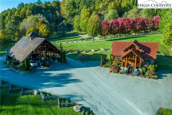 a view of sitting area in front of house
